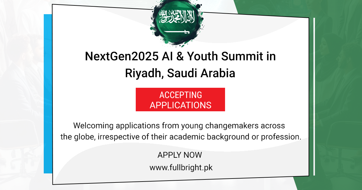 NextGen2025 Youth & AI Conference in Riyadh, KSA