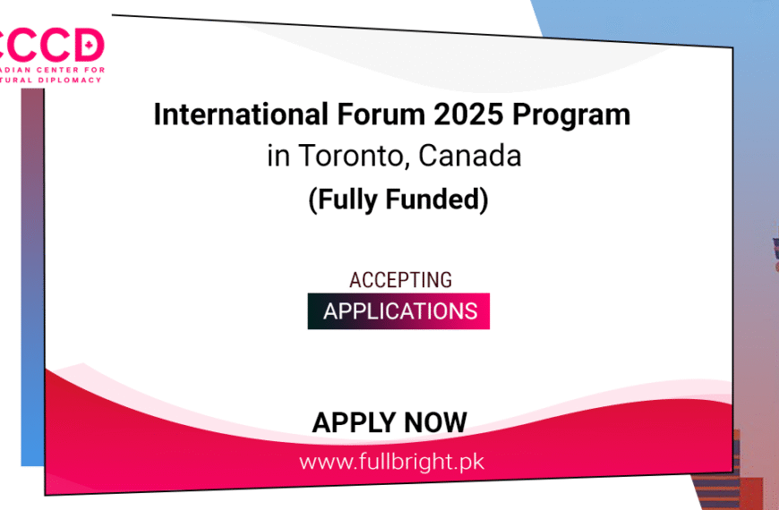 canada toronto international youth forum 2025 apply