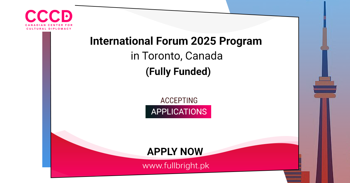 canada toronto international youth forum 2025 apply