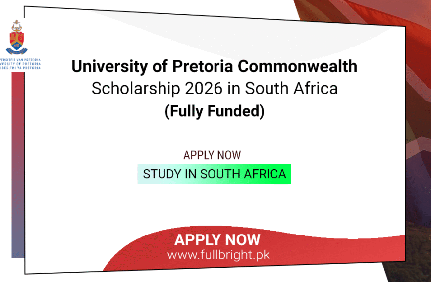 pretoria university scholarship 2026 fully funded
