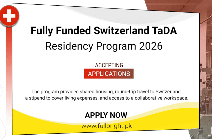 switzerland tada residency program 2026 apply