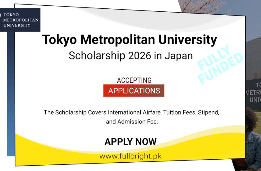 tokyo metropolitan university scholarship 2026